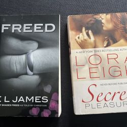 Freed & Secret Pleasure Books $10 For Both 