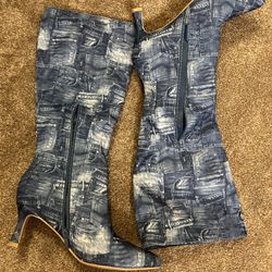 Fashion nova Blue Boots
