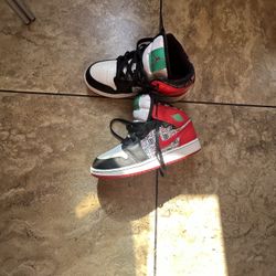 Ugly christmas sweater jordan 1 hot sale