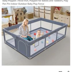 Jaobeem Large Baby Playpen