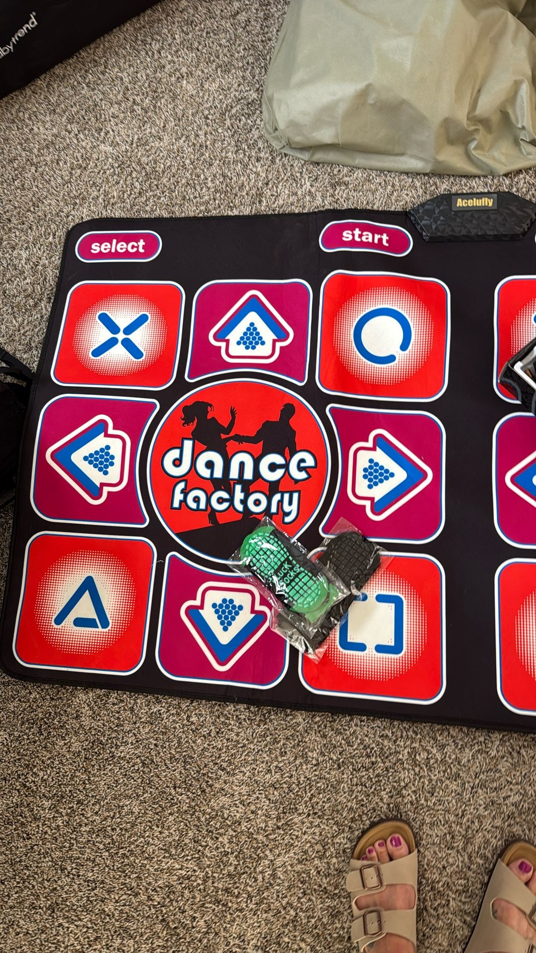 Dance Factory Wireless Dance Mat & Controllers