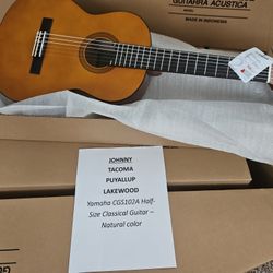 Yamaha Guitar Cgs102a Acoustic Half Size Natural Color 