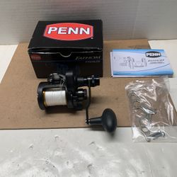 Fishing Reel Penn Fathom 15LD With 50 Lb Spectra