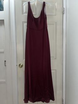New Bridesmaid Dress (size 8, Wine Color)