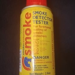 SDI Smoke Centurion Aerosol Smoke Detector Tester 2.6OZ Home Security