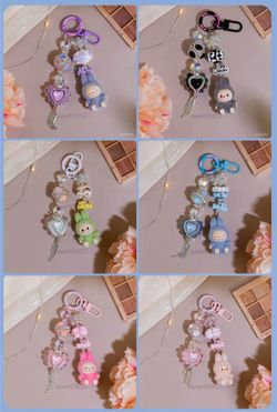 Labubu Keychain Set Of 6