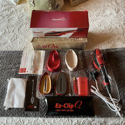 Steam Q II Steamer & All Attachments Plus New in Box $32 OBO!