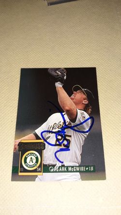 Mark Mcgwire Autograph