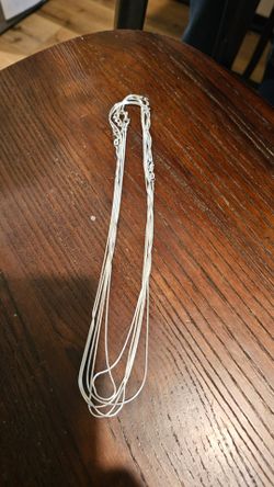 **New 925 Sterling Silver Necklaces 20inches