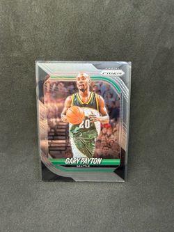 Gary Payton Panini Prizm Basketball Card