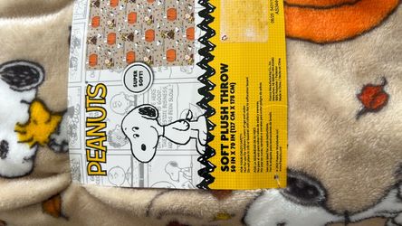 Snoopy blanket
