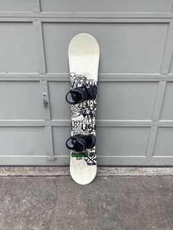 Snowboard with Bindings - Size 154cm
