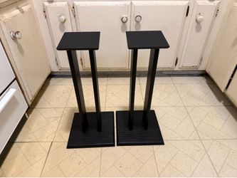 Wood Speaker Stands Pair
