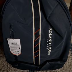 Wilson Roland Garros 2025 Tennis de Soiree Racquet Backpack-Dark