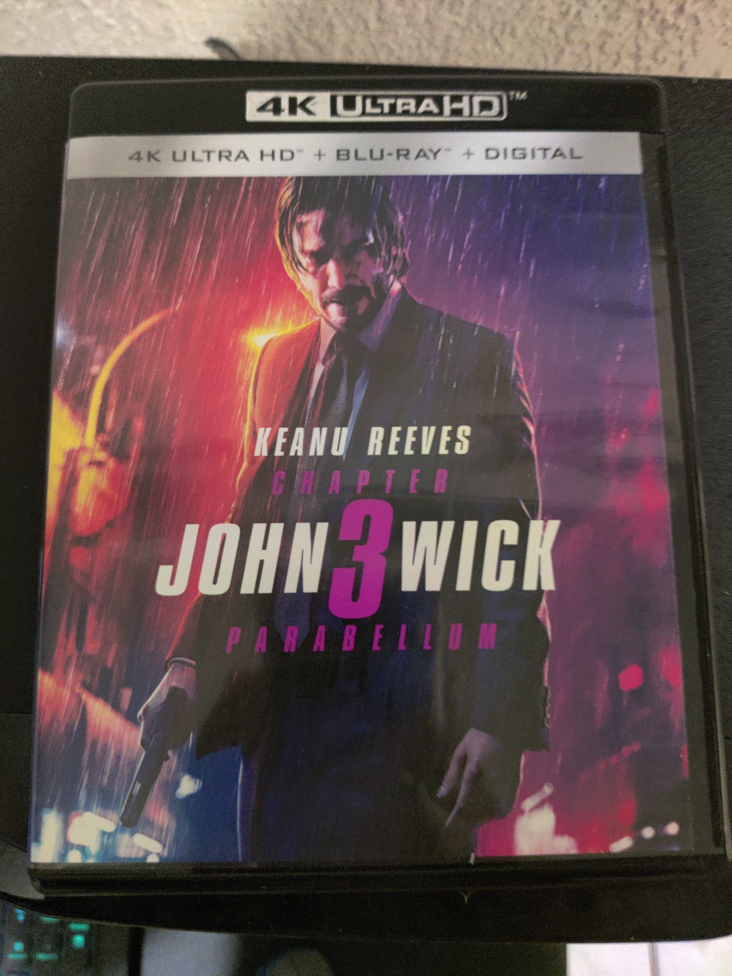 Brand New 4K UHD/Blu-Ray/Digital DL Movie: John Wick 3 Parabellum