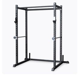 Power cage squat rack