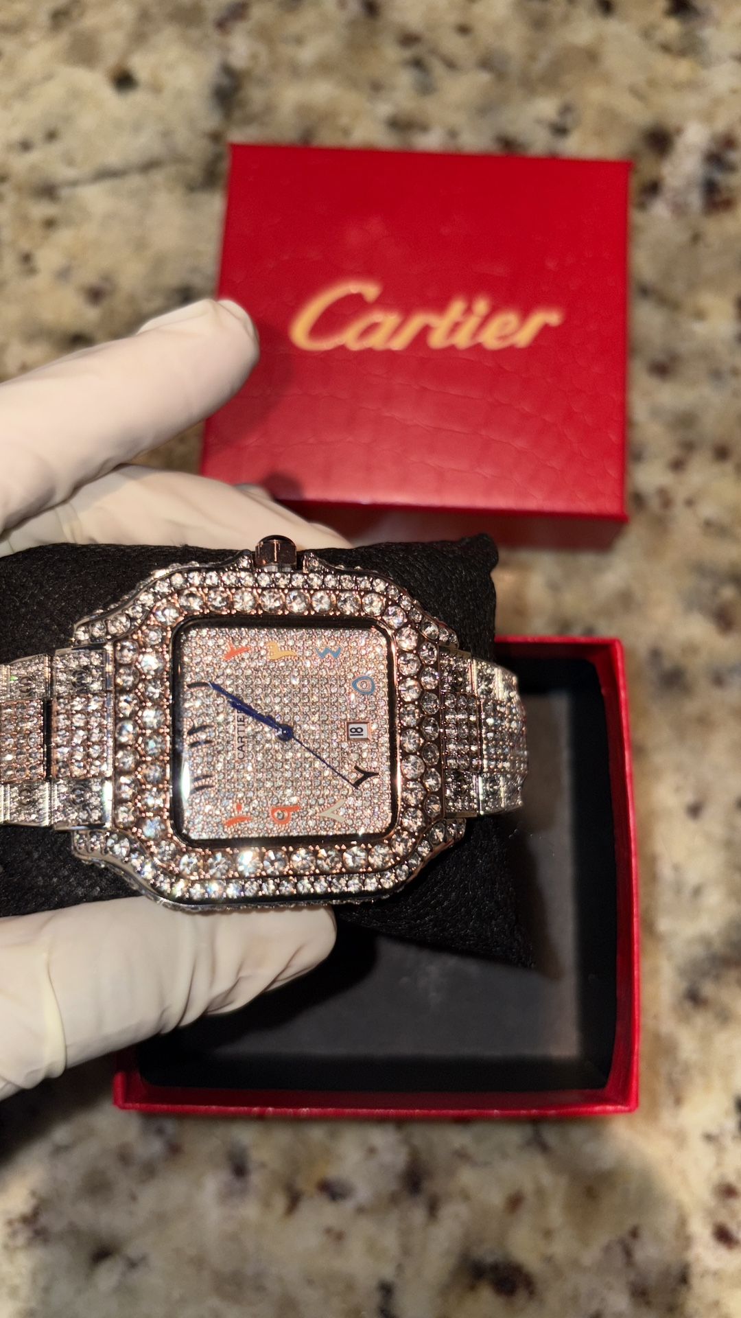 Vvs Moissanite Watch
