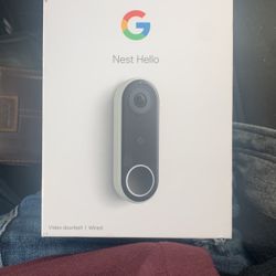 Google Nest Hello - Smart Video Camera Doorbell