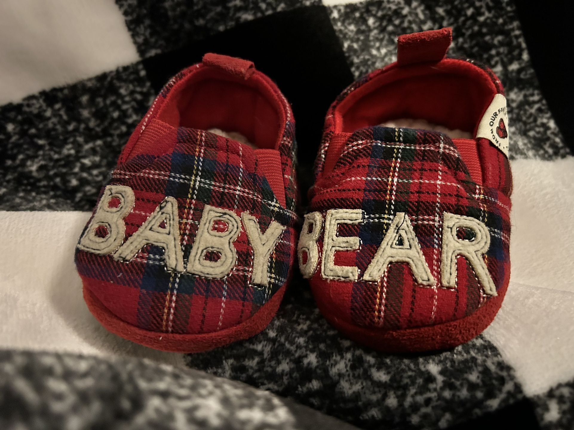 Infant Baby bear Slippers 