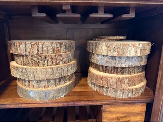 10 Centerpiece wood slices