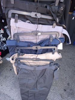 Plain Colors Cargo Shorts 4 Clrs.