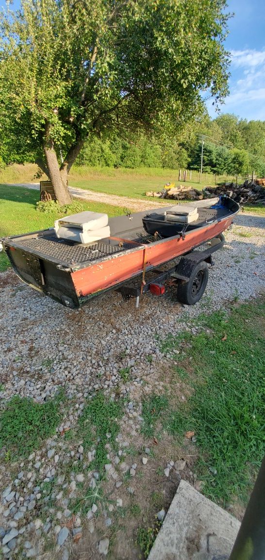 13.5 aluminum boat