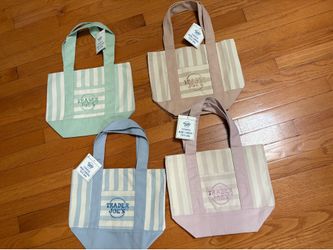 Trader Joe’s mini canvas tote bag