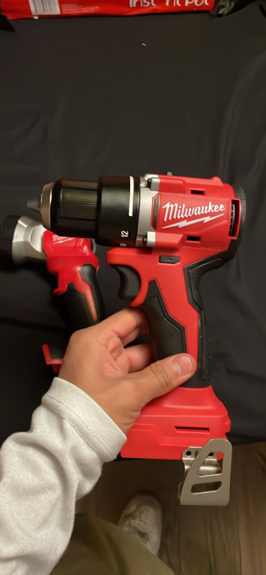New Milwaukee drill Driver And Light