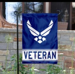 US AIR FORCE GARDEN FLAG