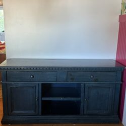 Blue Sideboard / Media Console 