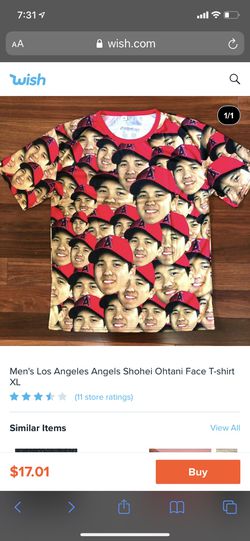 Men's Los Angeles Angels Shohei Ohtani Face T-shirt XL for Sale in Santa  Ana, CA - OfferUp