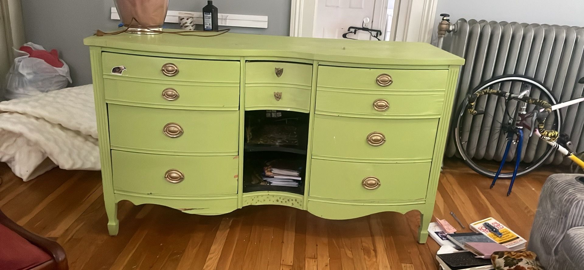 Green Dresser