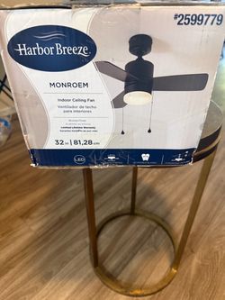 32” Harbor Breeze ceiling fan