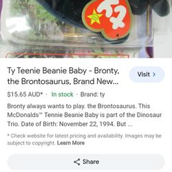 Collectible Beanie Baby From 1999