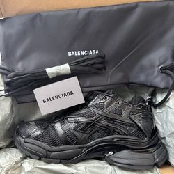 black Balenciaga Runner