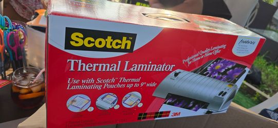 New Scotch thermal laminator