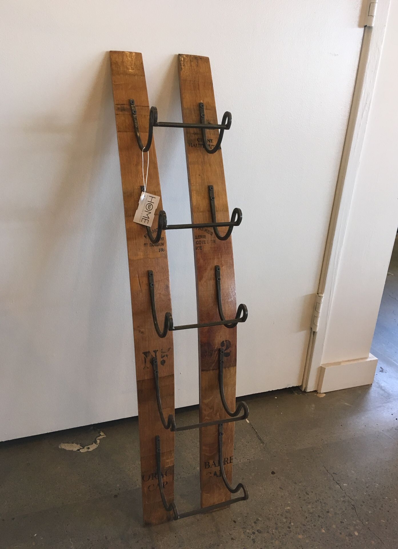 Wine Rack Made From Wine Barrel Staves