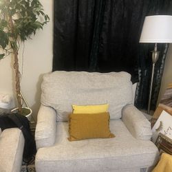 2 Pc Living Room Couch Set 