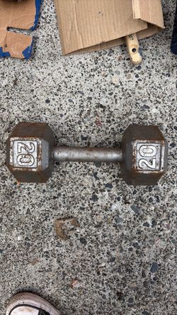 20 pound dumbbell