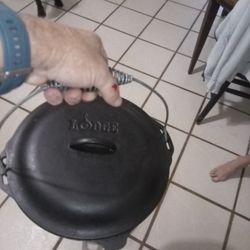 Cast Iron Suit Stew Pan Covers Everything