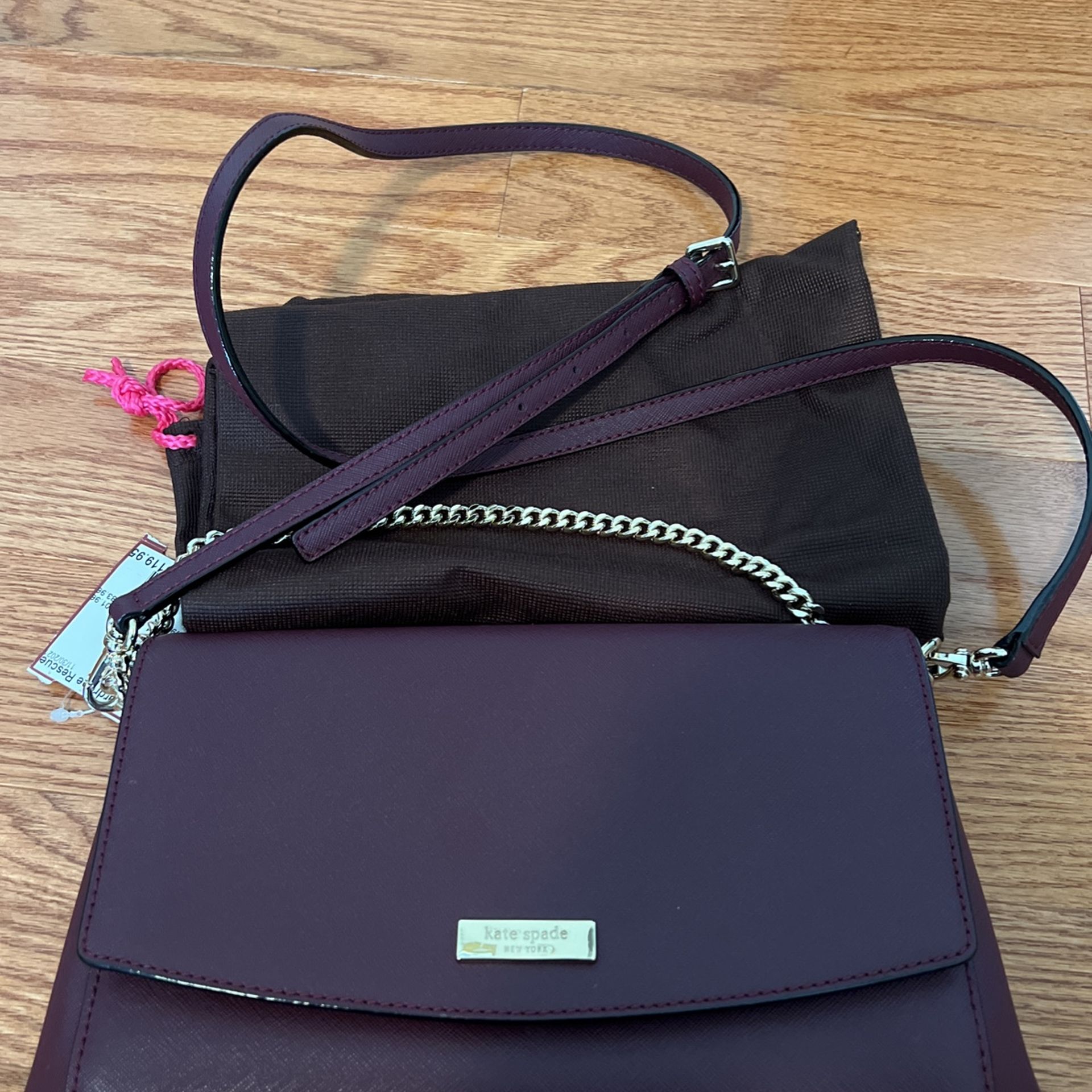 Kate Spade Burgundy Handbag