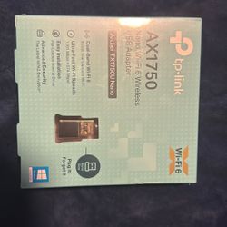 AX1750 Nano Wi-Fi 6 Wireless USB Adapter For Desktop 
