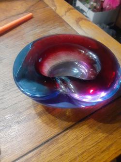 1960s vintage Murano Glass ashtray