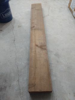 3"x8"x60 Rough Sawn White Cedar Beam