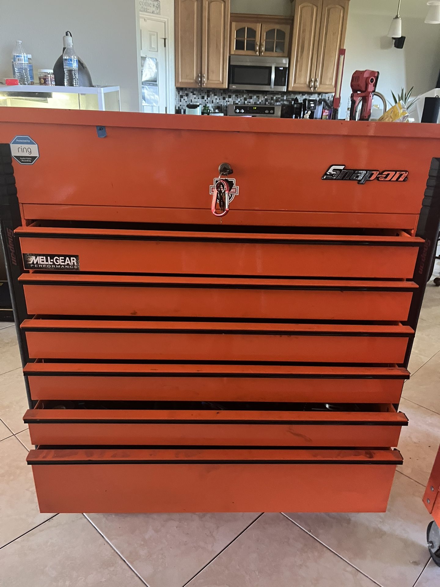 Snap-On KRSC46HPKH Electric Orange Tool Chest – Used, Great Condition (With Key)