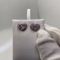 Diamond Gold Earrings 14k 2.5g 