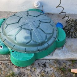 Sand pit for fun times!`