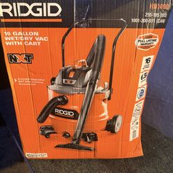 RIDGID 16 Gal. 6.5 Peak HP NXT Shop Vacuum Wet