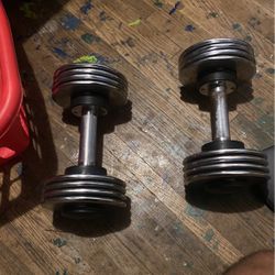 Adjustable Weight Dumbbell Set 