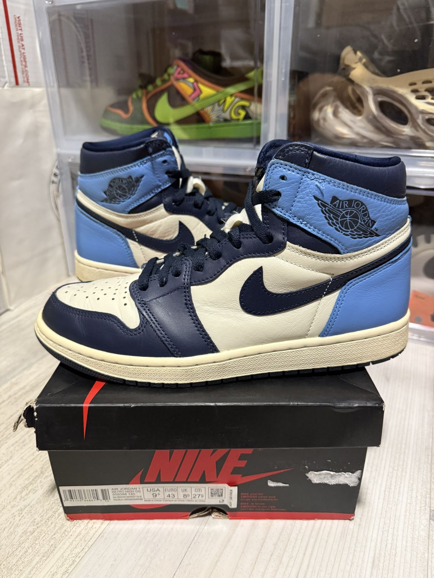 Air Jordan 1 Retro High OG Obsidian
